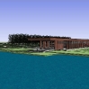 View across lake of East Gate Building.jpg